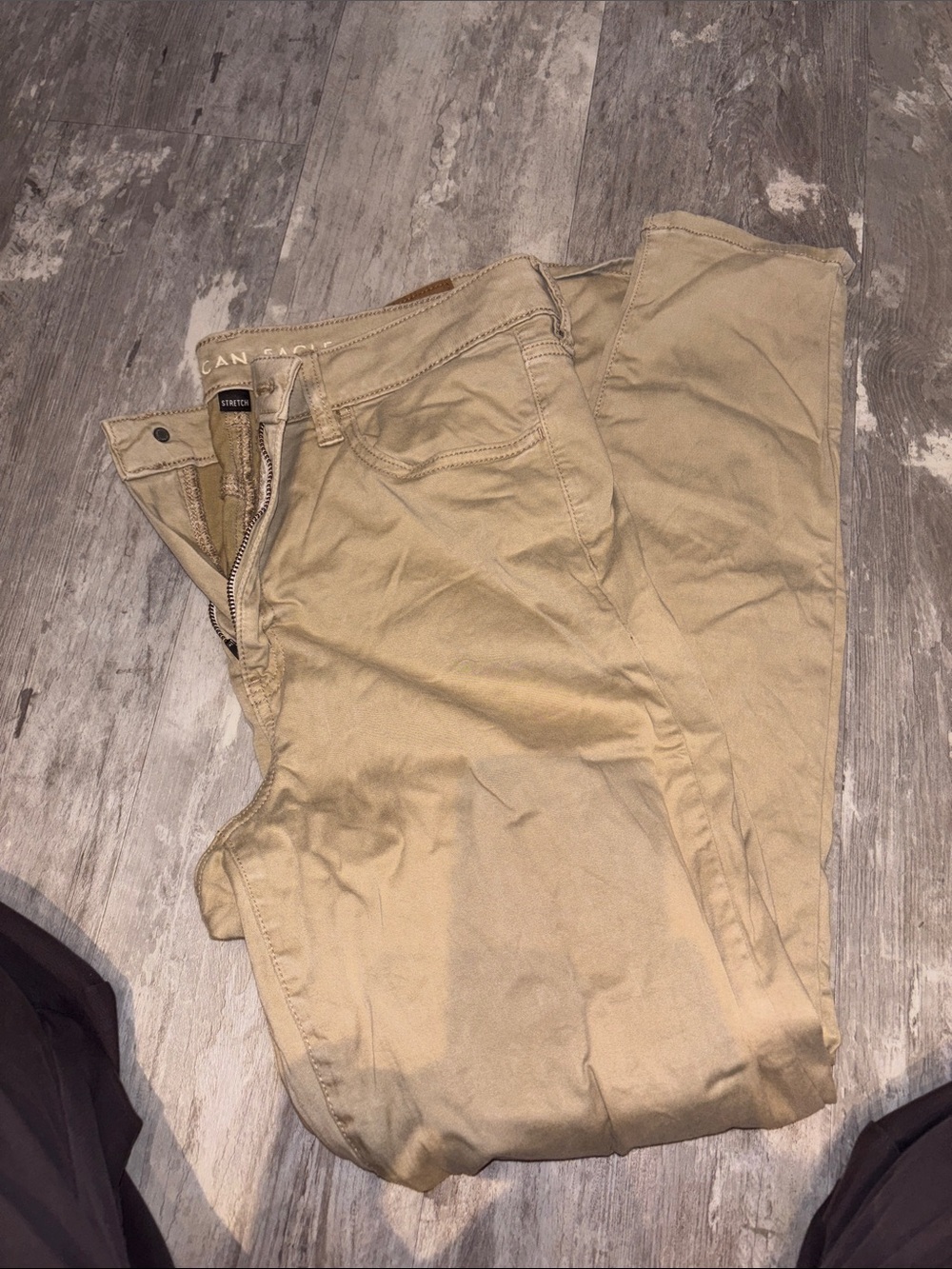 American Eagle Outfitters Women's Tan Skinny Pants
